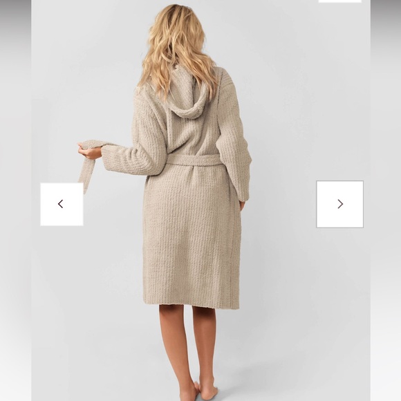 SUNDAY CITIZEN Ribbed Hooded Robe - Picture 2 of 7